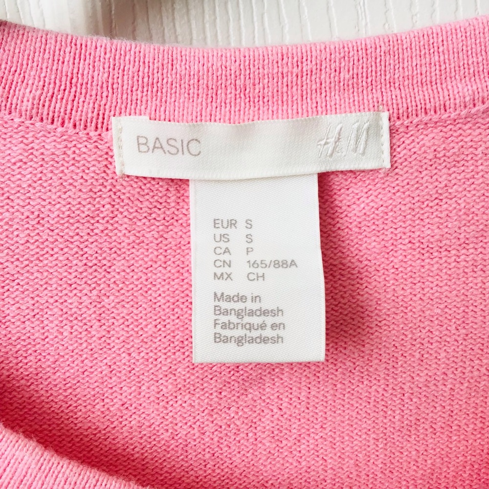H&M Pink Cardigan Sweater - Picture 4 of 4
